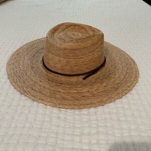 Tula Natural Straw Hat with Brown Band